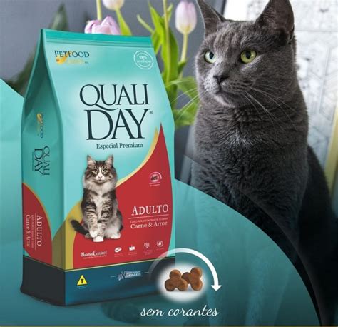 Quali Day Especial Premium gatos adulto Ração para Gatos