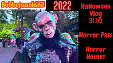 Bobbejaanland Halloween Vlog Horror Pass All Houses