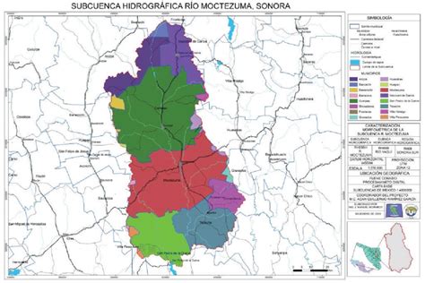 Ubicación geográfica de la subcuenca del Río Moctezuma Download