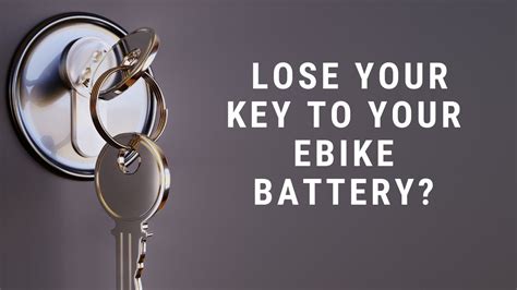 How To Remove Your Ebike Battery If You Lost Your Key Ecotric Hailong