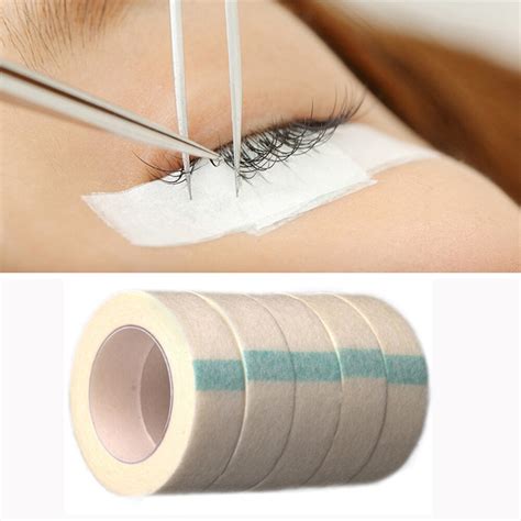 Rolls Eyelash Extension Lint Breathable Non Woven Cloth Adhesive Tape