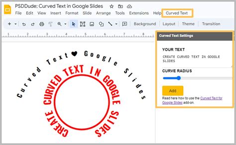 How To Curve Text In Google Slides Step By Step Tutorial