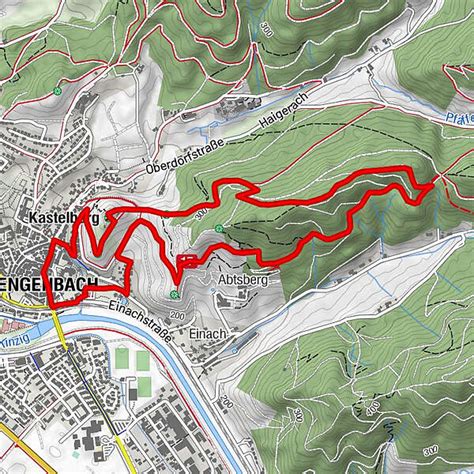 Ortenauer Sagen BERGFEX Themenweg Tour Baden Württemberg