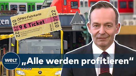 NEUN EURO MONATSTICKET Alle Werden Profitieren Verkehrsminister