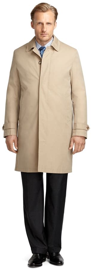 Brooks Brothers Newbury Khaki Trench Coat 498 Brooks Brothers