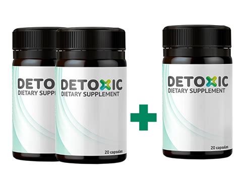 Detoxic 3NATURALNE OCZYSZCZANIE ORGANIZMU Z TOKSYN 8725363110