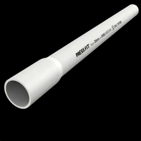 PRESSFIT PVC MMS Pipe Type Medium MMS Size 20 25 32 40 50 MM At