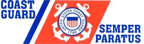 COAST GUARD Semper Paratus 9x3 Bumper Sticker USCG Decal For Car Truck