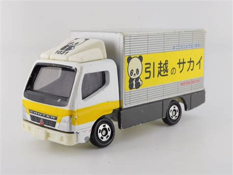 【やや傷や汚れあり】廃盤トミカ 三菱 キャンター 引越しのサカイ 2003年no29 《ミニカー 車 自動車 おもちゃ 子供 レア 絶版