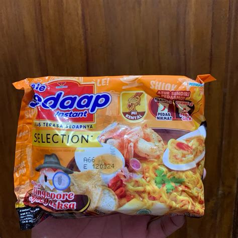 Jual Mie Sedaap Selection Singapore Spicy Laksa 85gr Shopee Indonesia