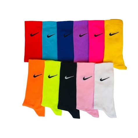 Nike Socksneon Bright Colorscolorful Sockssneakers - Etsy