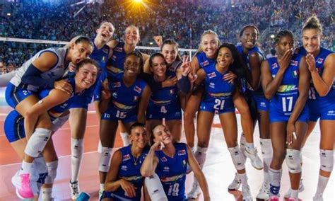 Debutto Vincente Per Le Azzurre Agli Europei Di Pallavolo Mazziniano