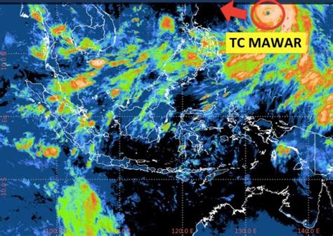 Ada Siklon Tropis Mawar Di Laut Filipina Bmkg Waspada Gelombang Laut