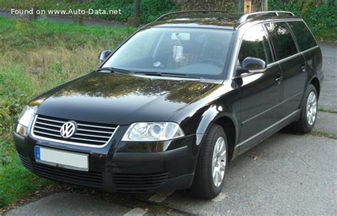 2000 Volkswagen Passat Variant B5 5 1 9 Tdi 130 Hp Manual 6 Speed Technical Specs Data