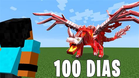 Sobrevivi Dias No Mundo De Drag Es No Minecraft O Filme Youtube