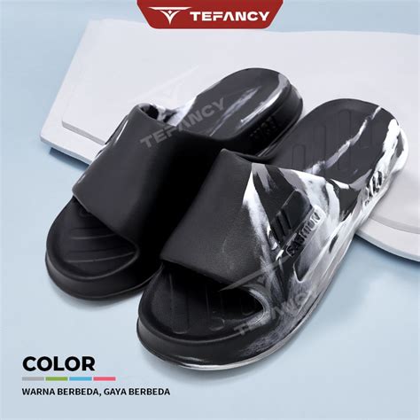 Jual Sandal Viral Slip On Pria Karet Jelly Sandal Slop Pria Sendal