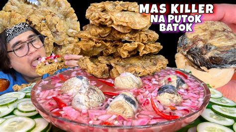 MAS KILLER NA PUTOK BATOK CHICHARON BULAKLAK BALUT MUKBANG PINOY