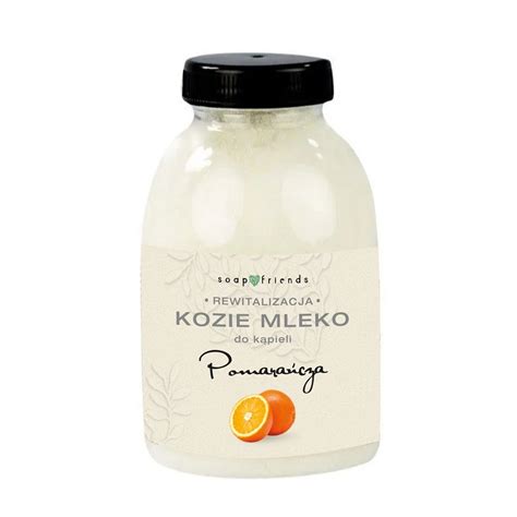 Soap Friends Kozie mleko do kąpieli Pomarańcza 250 g Sklep EMPIK