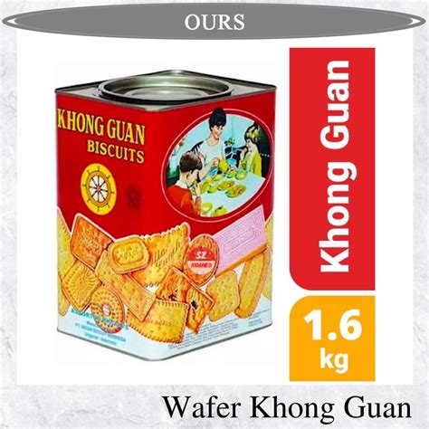 Jual Wafer Khong Guan Kaleng 1600gr Shopee Indonesia