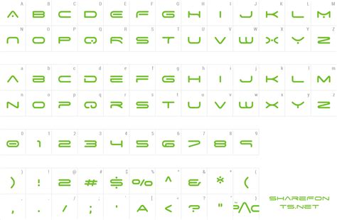 Space Age Font | wfonts.com - download free