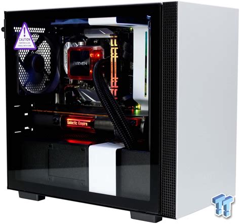 Nzxt H I Mini Itx Pc Gaming Case Front I O Usb Type C Off