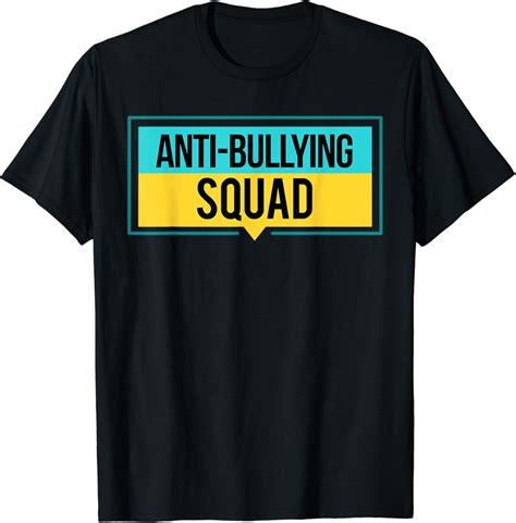 Anti Bullying Bully Prevention Anti-Bully Squad T-Shirt - Walmart.com