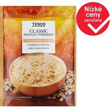 Tesco Classic Instant Porridge 65g Tesco Groceries