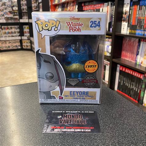 Funko Pop 254 Eeyore Ih Oh Diamond Collection Chase Edizion Disney