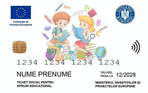 Tichete Sociale pentru Sprijin Educaţional 2023 2024 Scoala Nr 3