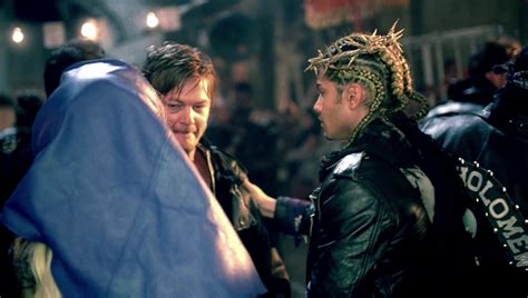 The Reedus Norman In Lady Gaga S Judas Video Screenshots