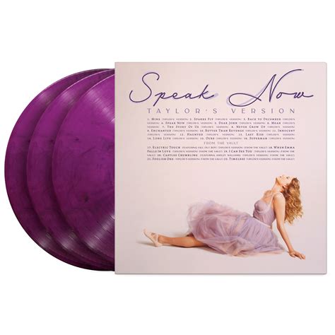 Speak Now Taylors Version Music Taylor Swift Official Store