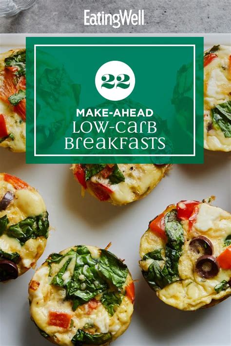 22 Make Ahead Low Carb Breakfasts For Busy Mornings Low Carb