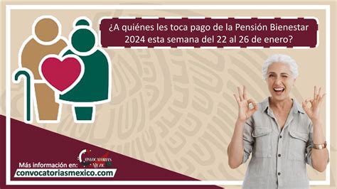 A quiénes les toca pago de la Pensión Bienestar 2024 esta semana del