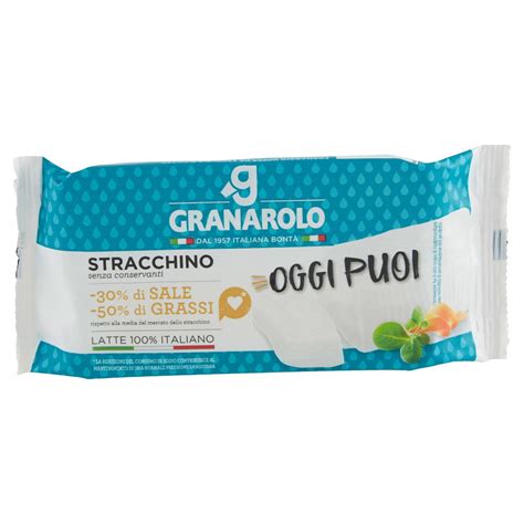 GRANAROLO Oggi Puoi Stracchino 170 GR Latte 100 Italiano Basko