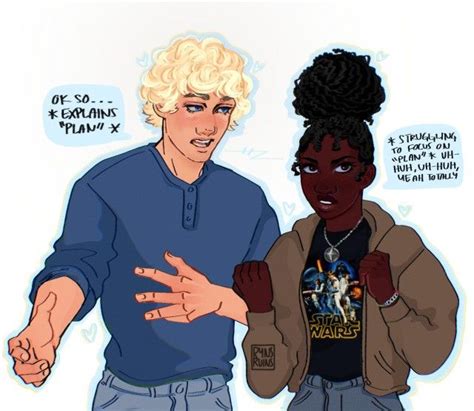 Nick And Bree Legendborn Fan Book Percy Jackson Characters Black Cartoon Characters