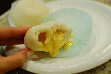 Liu Sa Bao Chinese Salted Egg Custard Steamed Bun — The 350 Degree Oven