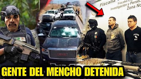 Golpe Al Narco Detienen A Mafiosos Del Grupo Elite Del Cjng En