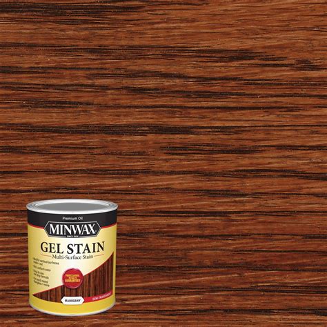 Quart Gel Stain 605 Mahogany Hamilton Distributing