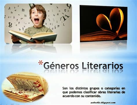 Aprendiendo A Usar La Lengua Los GÉneros Literarios