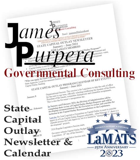 State Capital Outlay News For Jan June 2024