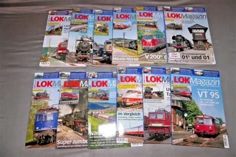 LOK MAGAZIN 2023 Kompletter Jahrgang 12 Hefte Eisenbahn Zeitschriften