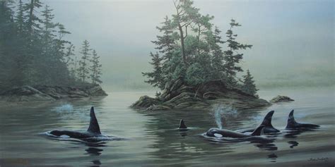 Art Country Canada - FRED BUCHWITZ Orca Bay Killer Whales Limited ...