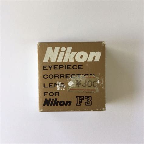 Nikon 2 0 Eyepiece Correction Lens For Nikon F3 Diopter Lens In