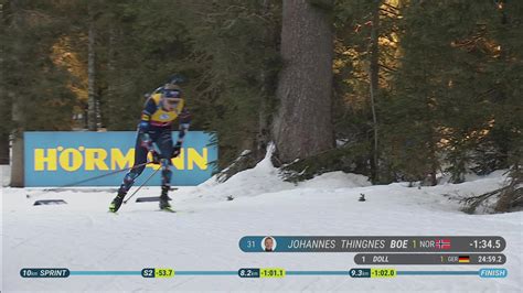 Coppa Del Mondo Johannes B Sovrannaturale Domina Ancora La Sprint E