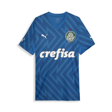 Camisa Masculina Palmeiras Goleiro Azul Explore A Adrenalina