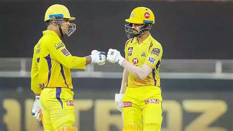 Csks Captaincy Handover To Ruturaj Gaikwad For Tata Ipl24 Succeeds