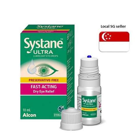 Systane Ultra Lubricating Eye Drop Multidose Preservative Free 10ml