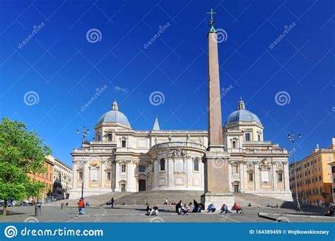 Basilica Di Santa Maria Maggiore Piazza Del Esquilino Rom Italien