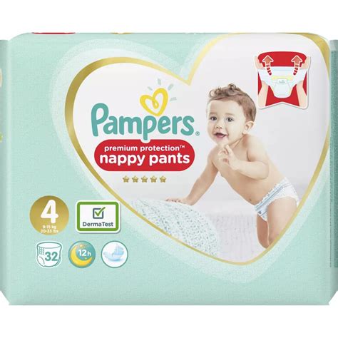 Pampers Activ Fit Pants Couches Culottes Taille 4 9 15kg 32 Couches