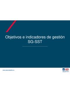 Objetivos E Indicadores De Gesti N Sg Sst Indicadores De Gesti Pdf Pro